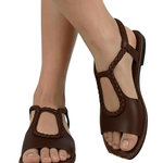 Bianca™ | Comfortable Everyday Braided Leather Sandals