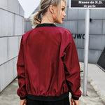 Nadorine Bomber Zip Up Windbreaker Jacket