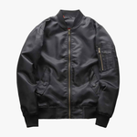 Alden | Sleek Zip-Front Classic Bomber Jacket