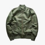 Alden | Sleek Zip-Front Classic Bomber Jacket