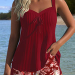 Alice | Floral Two-Piece Beach Tankini