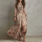 Amelie | Vintage Floral Maxi Dress