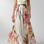 Amiel | Light Floral Maxi Dress