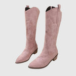 Lucy | Charm Leather Boots