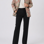 Naya | Vintage Floral Casual Quilted Jacket