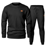 KZZ men's two-piece sportswear suit, perfect for fall, winter and spring