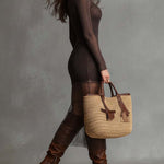 Ribbed Knit Mini Dress With Sheer Chiffon Hem