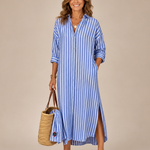 Willow | Elegant Striped Summer Dress