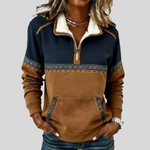 Neeltje | Warm Half-Zip Sweater
