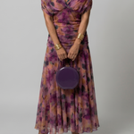 Calen | Off Shoulder Flow Midi Dress