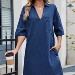 Jade | Casual Denim Dress