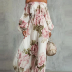 Alivia™ | Off-Shoulder Floral Maxi Dress