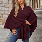 Aliana | Elegant Poncho Sweater