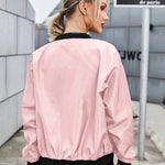 Nadorine Bomber Zip Up Windbreaker Jacket