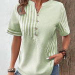Meline | Soft Striped Blouse