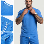 KZZ Men's Summer Two-Piece Set