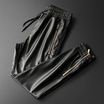 Veyron Street Leather Joggers