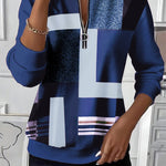 Melissa | Chunky Zip Cable Knit Sweater
