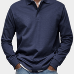 Harold | Long-Sleeve Knit Polo