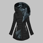 YENGE��� - Casual Slim Fit Hooded Long Sleeve Jacket