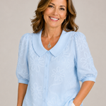 Fiora™ │ Elegant Floral Blouse
