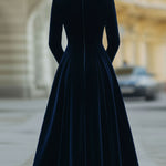 Hope | A-Line Dress Featuring Elegant Gold Accents