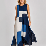 Wilma™ Color Block Maxi Dress