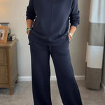Amelia | Sophisticated Turtleneck Tailored Travel Set