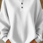 Fabiola | Waffle Knit Henley