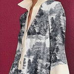Long Sleeves Loose Printed Lapel Mini Dresses Shirt Dress