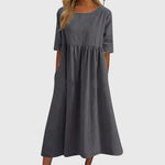 Zaida | Elegant Short-Sleeved Dress