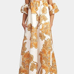 Floral Print Sling Dress