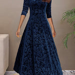 Yadira | Luxurious Velvet Elegance Gown