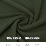 Scoop Neck Spaghetti Strap Ribbed Top Casual Sleeveless Slim Fit Tank