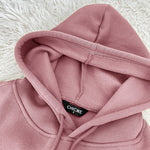 Argyle Textured Button Down Side Slit Long Sleeve Fleece Teddy Coat Hooded Jacket Warm Outwear