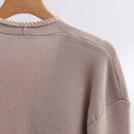 Knitted Two-piece Sets Loose Casual Skirt Suit