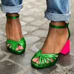 Bicolored All Day Comfort Heels