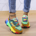 Joëlle – Sneakers with Rainbow Details