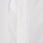 Original Solid Color Irregularity Geometry Blouse Tops