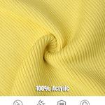 Crewneck Half Zipper Flap Detail Knit Sweater Long Sleeve Slim Fit Ribbed Pullover Top