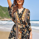 Nadorine Women's Cover Up V Neck Loose Cardigans