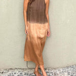 Ava Thompson | Ombre Midi Dress For Women