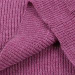 Nadorine Casual Heart Round Neck Pullovers Long Sleeve Sweaters
