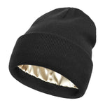 Laura | Satin-Lined Luxe Beanie