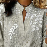 Liliane™ | Botanical Print Blouse