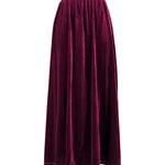 A-Line Loose Solid Color Skirts Bottoms