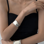 Irregularity Geometric Solid Color Bracelet Accessories