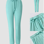 Women's 3 Piece Tracksuit Set Cold Shoulder Sweatshirt and Tank Top and High Waisted Jogger Pants Casual Lounge Workout Outfit