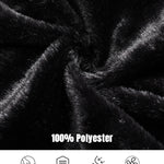 Zipper Pocket Design Shirred Fuzzy Trim Fleece Lined Hooded Puffer Jacket