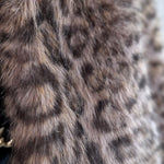 Turn-down Collar Long Sleeve Faux Fur Coat Jacket Casual Warm Fluffy Cropped Coat
